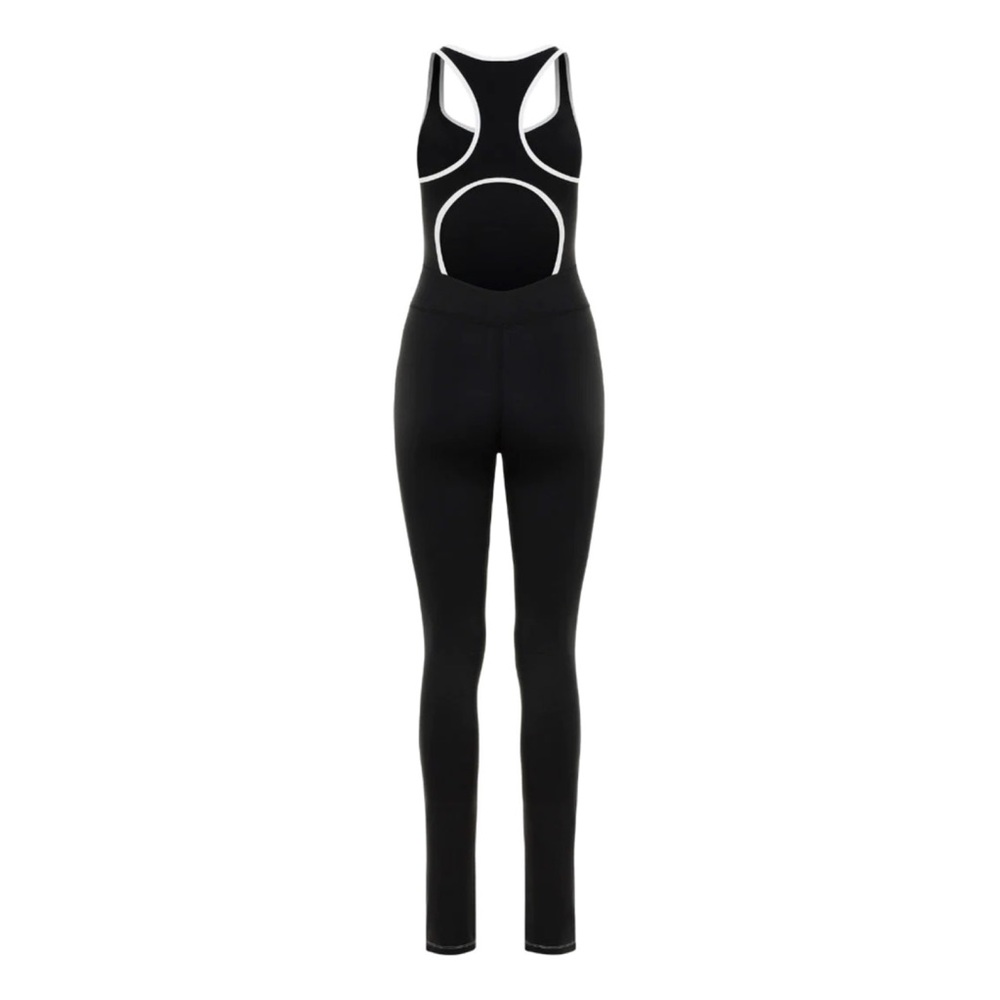 New! BOOTAYBAG Cut-Out Ellyette Jumpsuit in Black - Picture 4 of 13